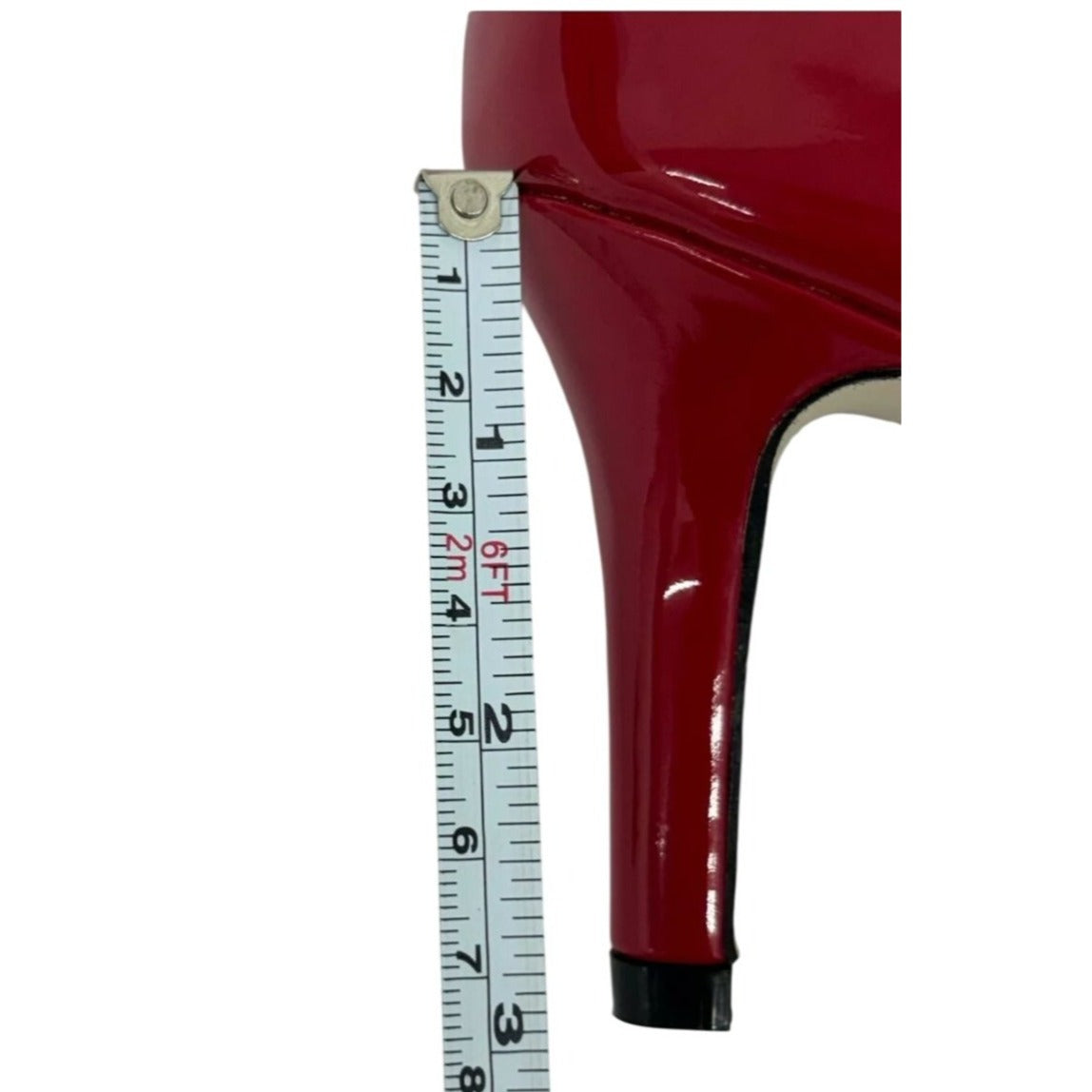 PIERRE DUMAS / Bloom-1 / Red / Patent / Leather/ Pointed-Toe / Heel Elegant & Sleek Design SHOES BY FLOR