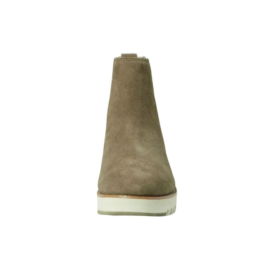 COLE HAAN / ZG City / Waterproof / Suede / Wedge / Ankle Boots / US Size 8 / Olive Green