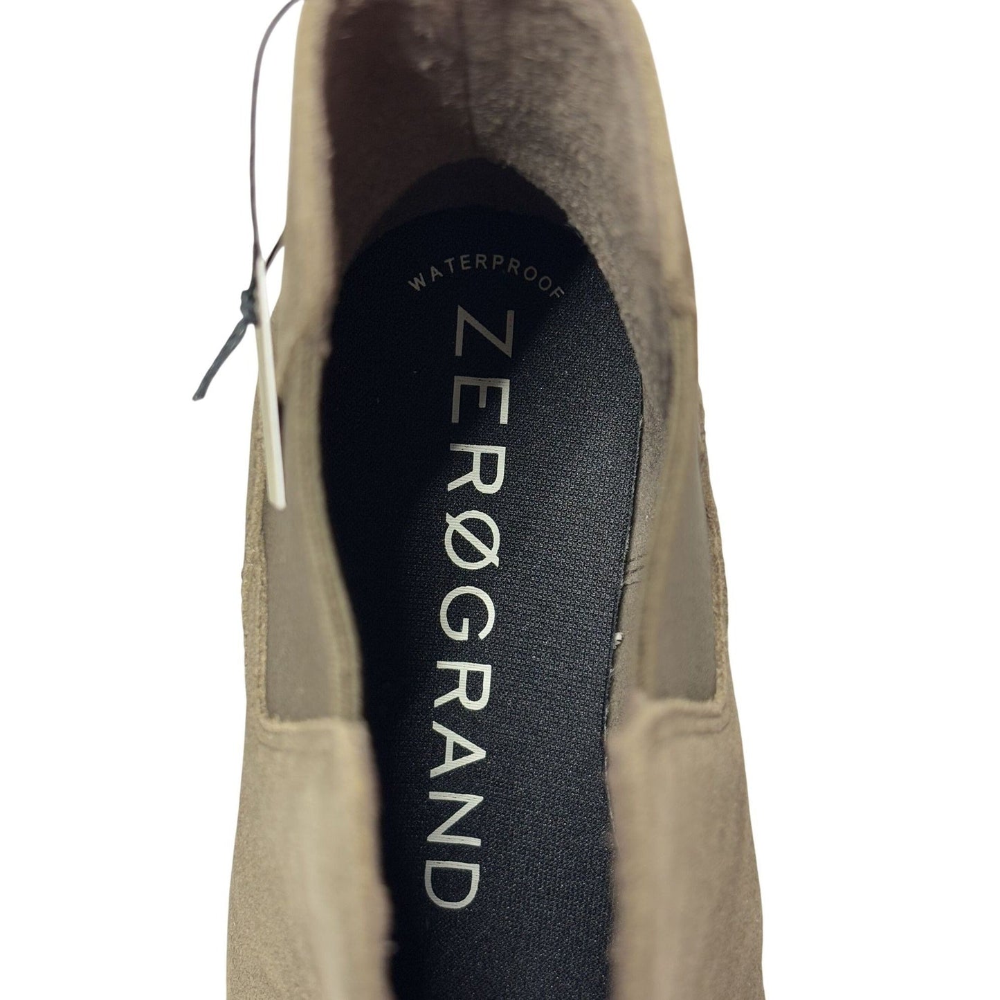 COLE HAAN / ZG City / Waterproof / Suede / Wedge / Ankle Boots / US Size 8 / Olive Green SHOES BY FLOR