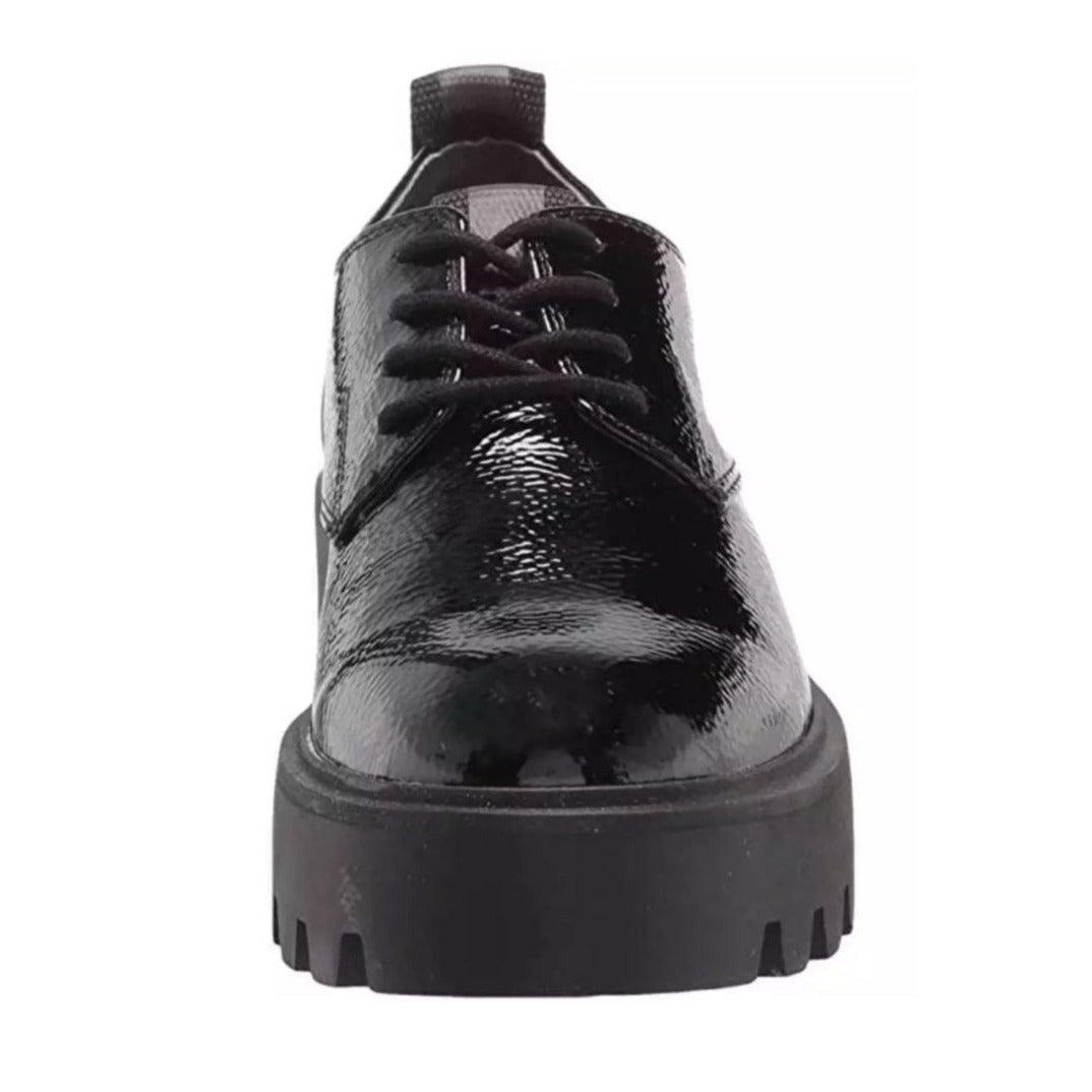 FRANCO SARTO / L-Balinlaced / Womens / Black Patent / Leather / Lug / Sole / Oxford Shoes / Memory Foam/ Size 6.5 SHOES BY FLOR