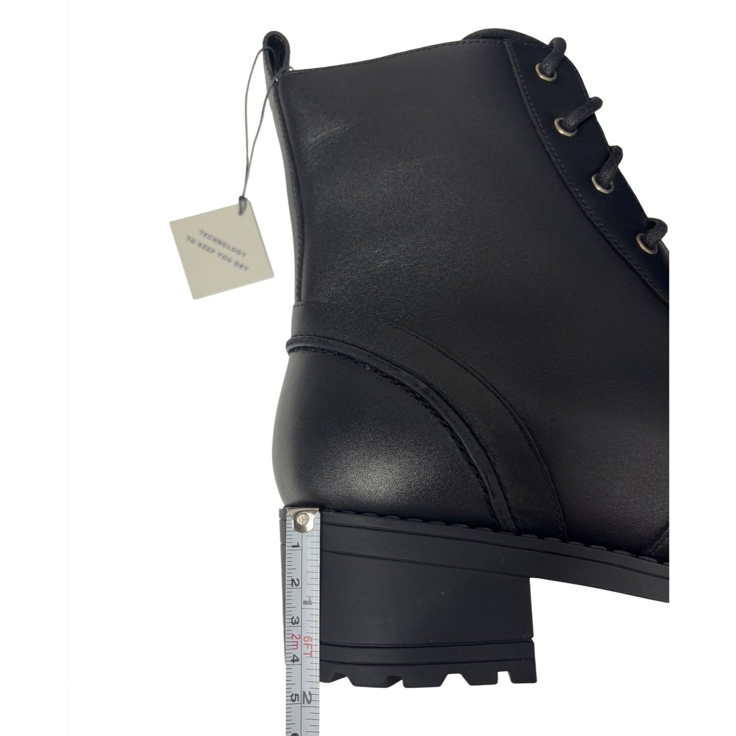COLE HAAN / Camea WP / Grand Pro Rally / Waterproof / Combat Boot US / Black Lace-Up / Size 8