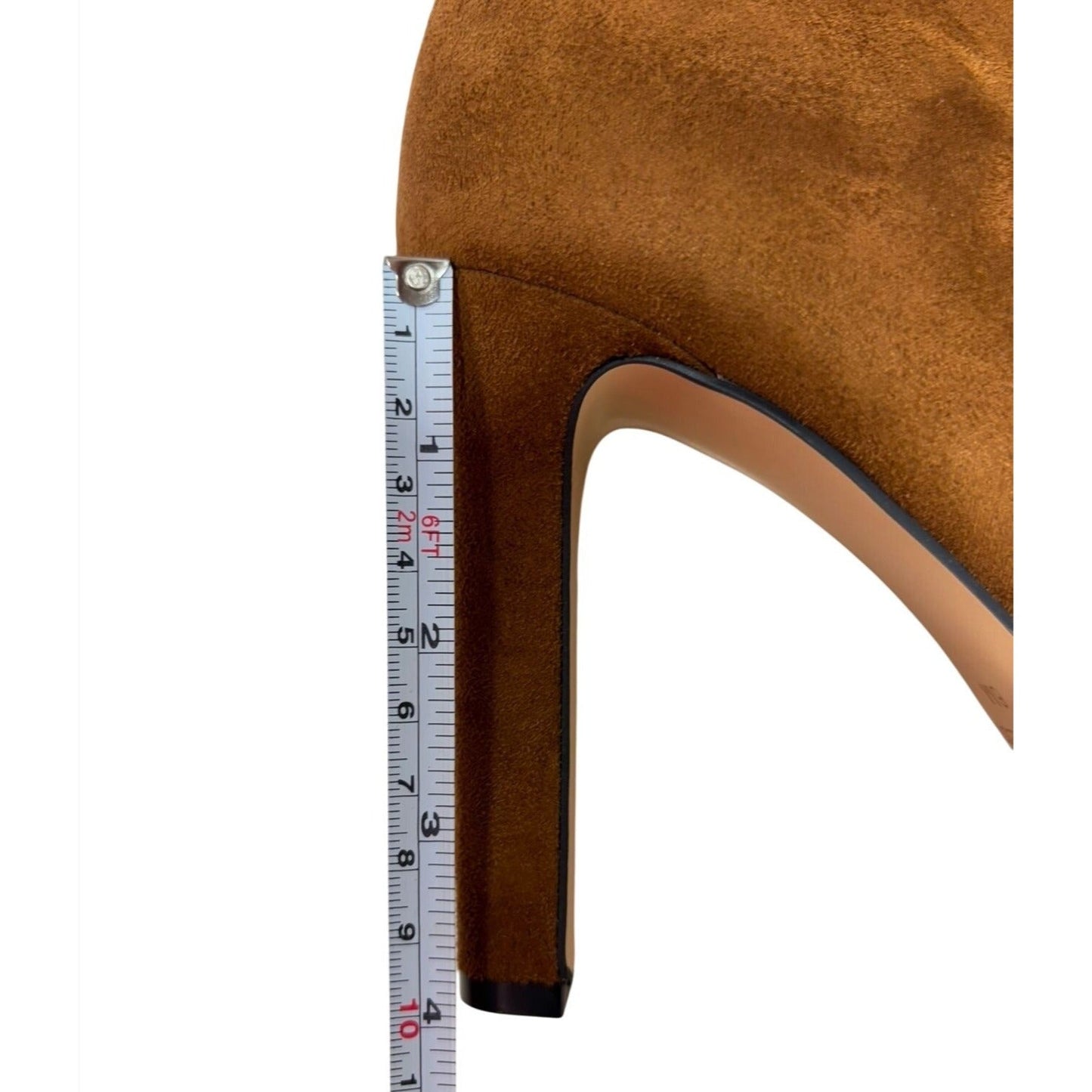 NINE WEST / Gotcha-2 / Brown / Suede / Platform / Knee-High / Boots With Stiletto Heel / Size 9M SHOES BY FLOR