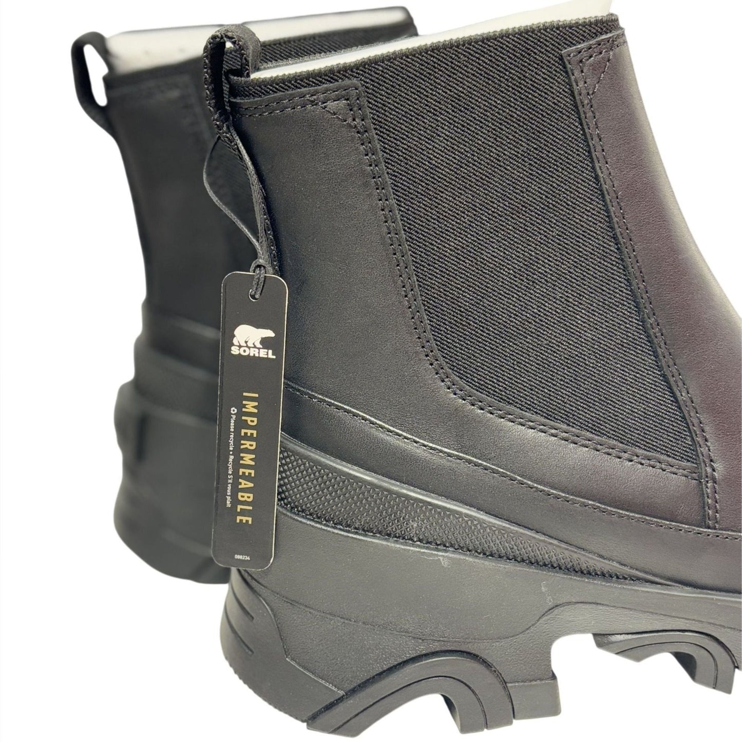 SOREL / Brex-Chelsea / Rainy Day / Boots / Waterproof / Black / Size 9 SHOES BY FLOR
