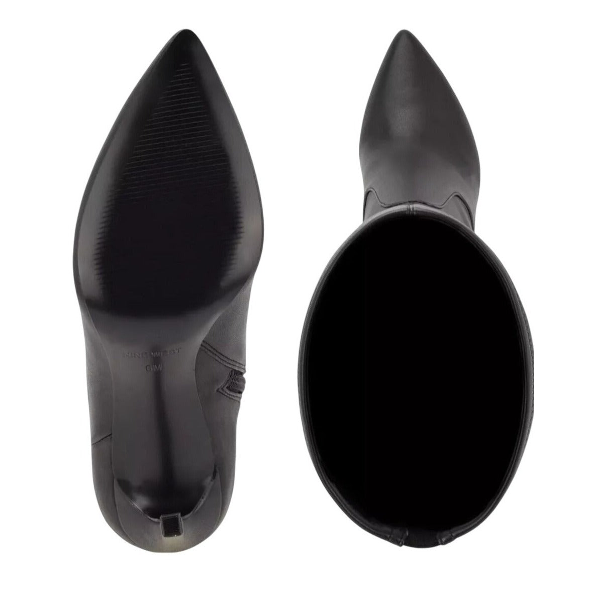 NINE WEST / Tacy 3 / Over / The Knee / Black / Boots / Faux Leather / Stiletto Heel SHOES BY FLOR