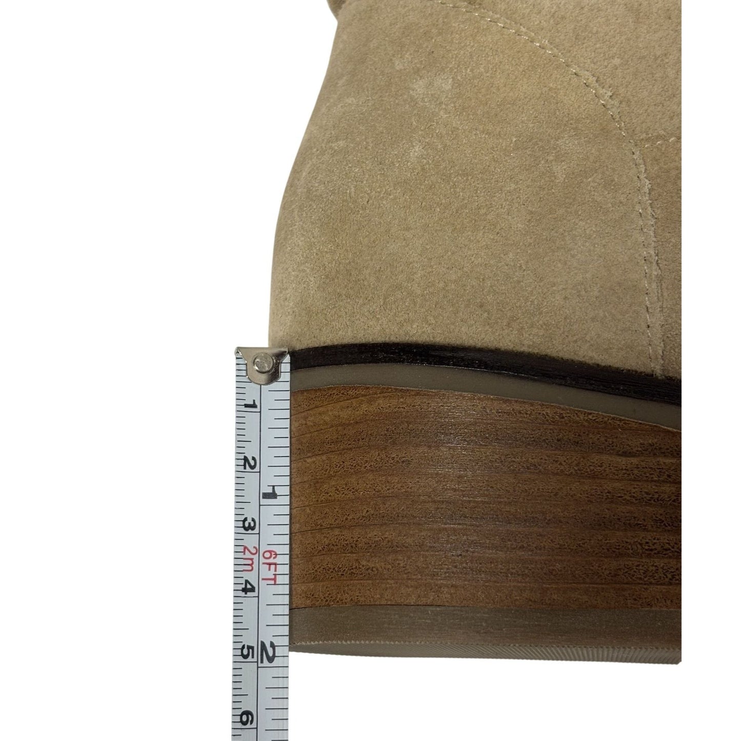 COLE HAAN / Mapl WRE / Water Resistant / Suede / Booties / With Side Zipper & Stacked Heel / US Size 9 SHOES BY FLOR