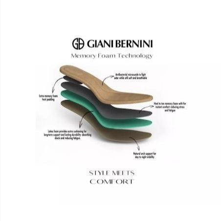 GIANI BERNINI / Adonnysl / Leather / Tall / Knee-High / Boots / Black 9.5M Wide Calf SHOES BY FLOR