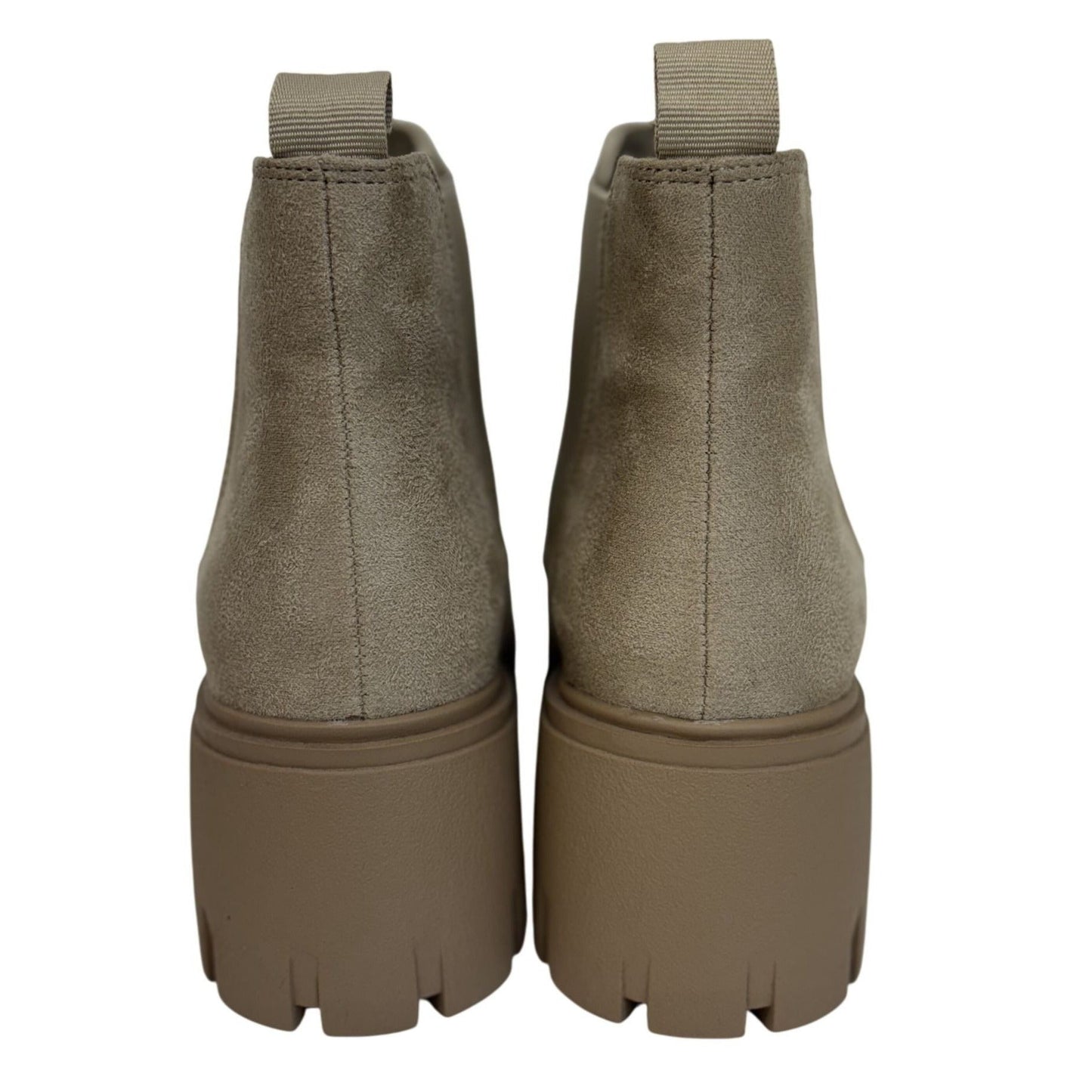 SODA / Pionner / Beig/Sand / Chelsea Boots / With Chunky Lug Sole & Elastic Gore Pull Tabs SHOES BY FLOR