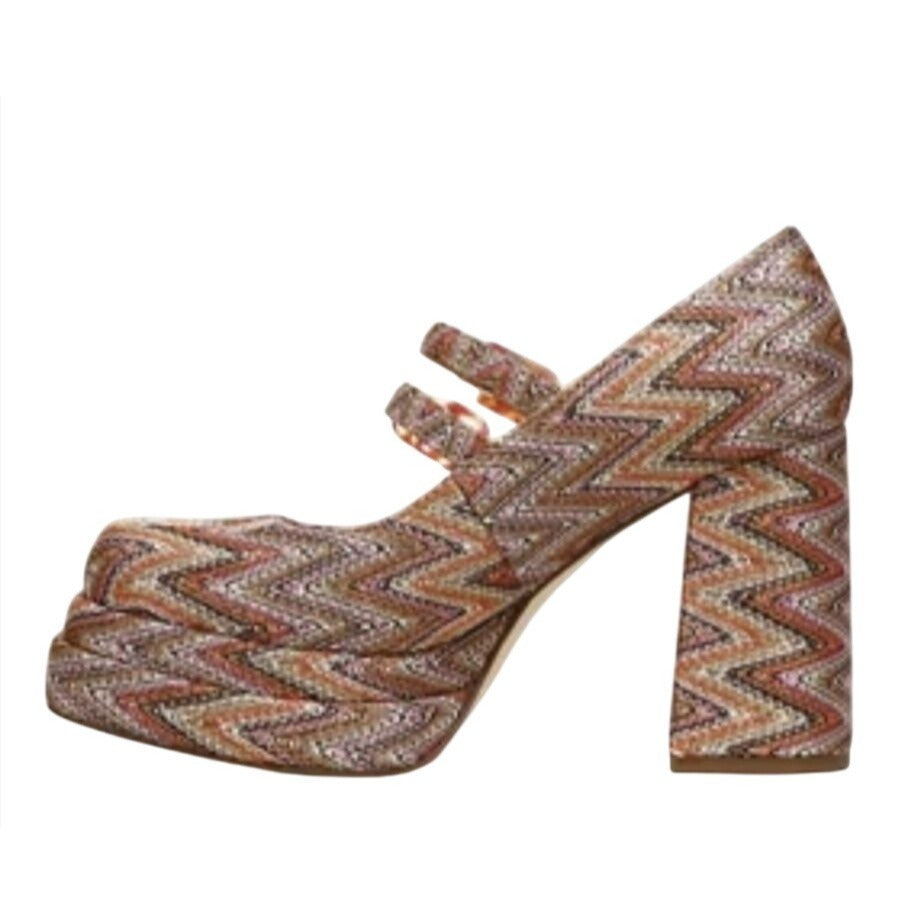 CIRCUS BY SAM EDELMAN / Pepper Womens Amber Multicolor / Zigzag Platform