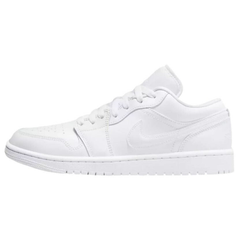 NIKE JORDAN / Air One Low / White / Sneakers / Leather Classic / Style Athletic Shoes / Size 9 / (26cm) SHOES BY FLOR