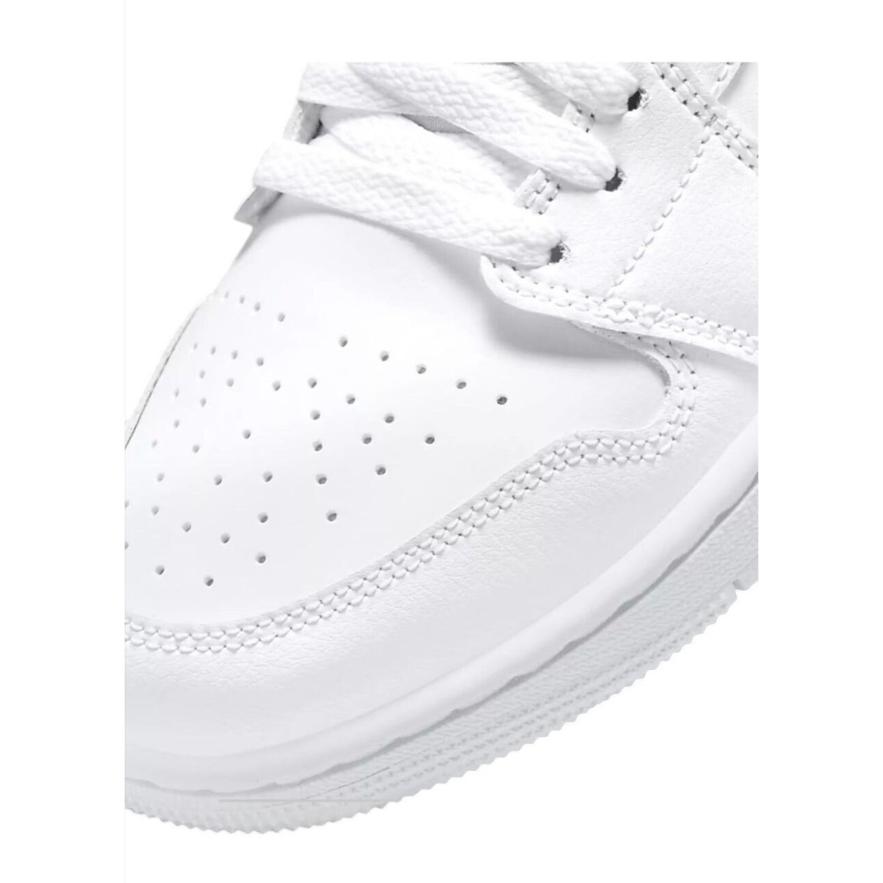 NIKE JORDAN / Air One Low / White / Sneakers / Leather Classic / Style Athletic Shoes / Size 9 / (26cm) SHOES BY FLOR