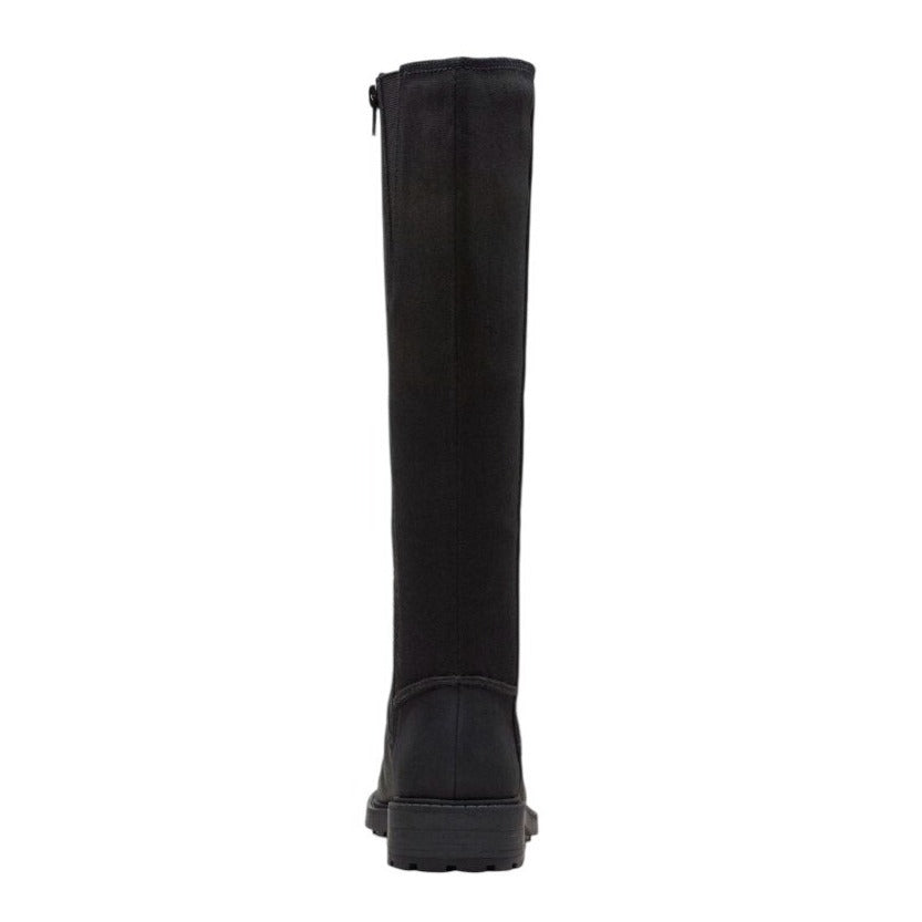 CLARKS / Opal Glow / Black / Leather / Zipper / Knee High / Size 9.5M