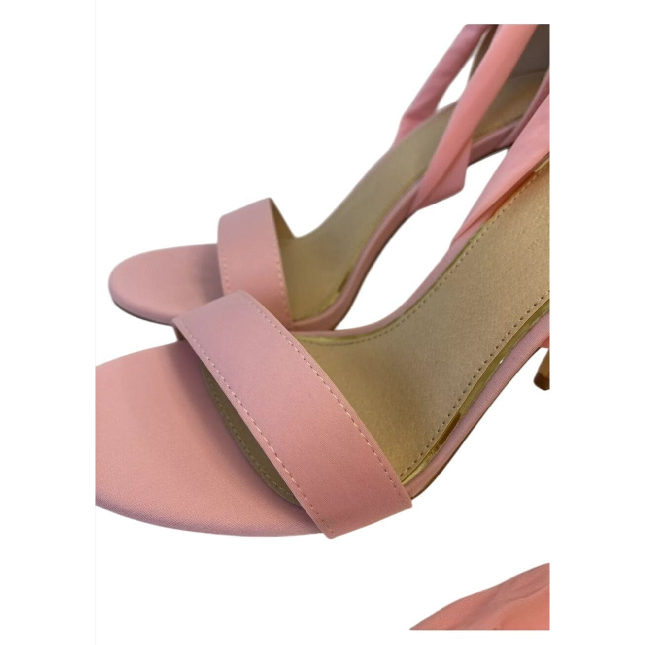 LILIANA / Nikia-214 / Pink / Stiletto / Heels / With Wrap-Around / Straps / For Women SHOES BY FLOR