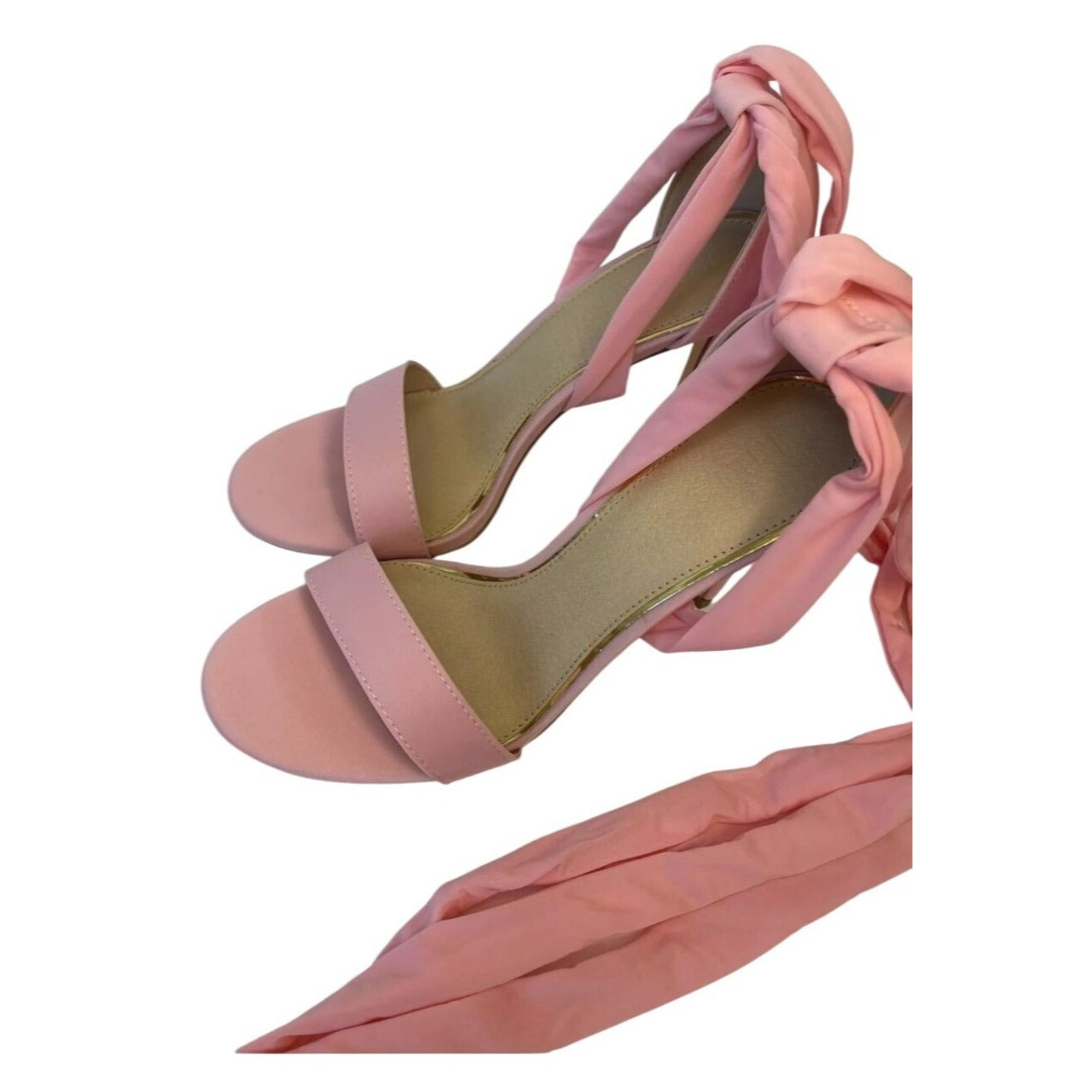 LILIANA / Nikia-214 / Pink / Stiletto / Heels / With Wrap-Around / Straps / For Women SHOES BY FLOR