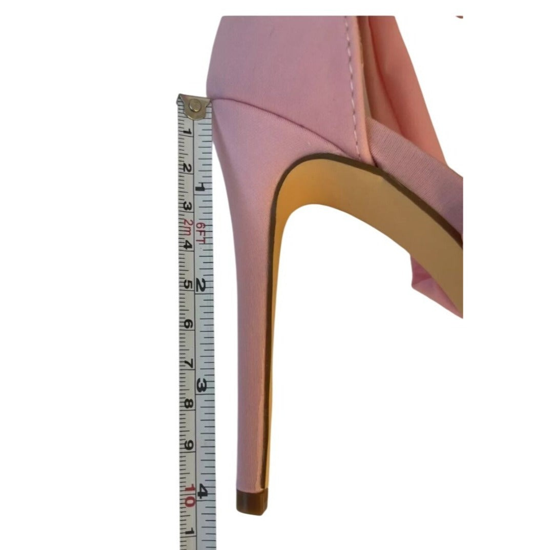 LILIANA / Nikia-214 / Pink / Stiletto / Heels / With Wrap-Around / Straps / For Women SHOES BY FLOR