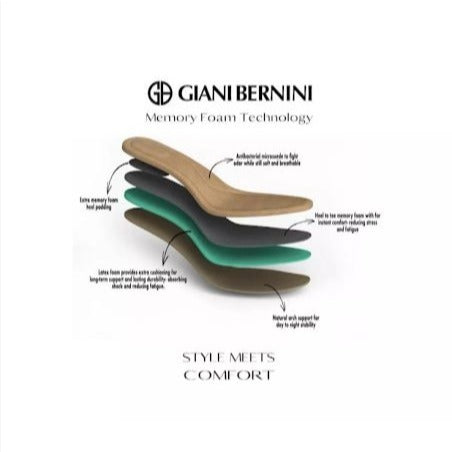 GIANI BERNINI / Lennoxxp / Leather / Tall / Knee-High / Boots / Conac / Size 10M / Buckle & Block Heel / SALE