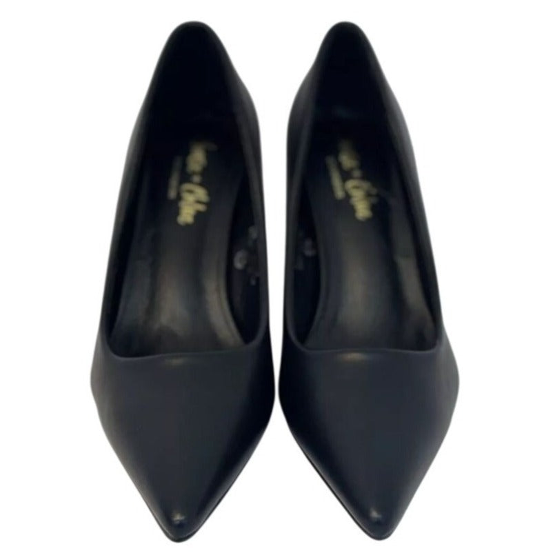 CHASE+CHLOE / Julian-1 / Black / Faux Leather / Pointed / Toe / Pumps With 2.5" Heels