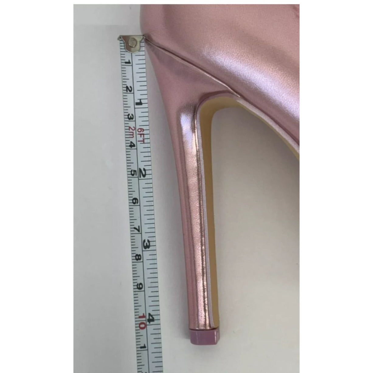 OLIVIA FERGUSON / Kiara / Pink Metallic / Stiletto Heels / Pointed / Toe Pumps SHOES BY FLOR