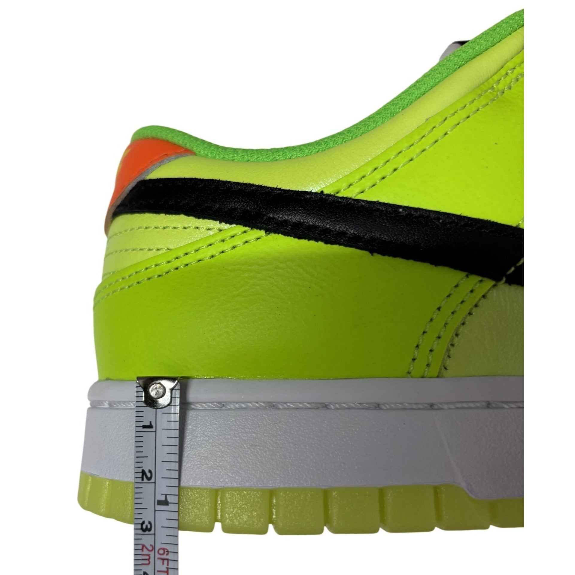 NIKE / Dunk Low SE / Men / Glow in the Dark / Green Neon / Sneakers / Size US 9.5 SHOES BY FLOR