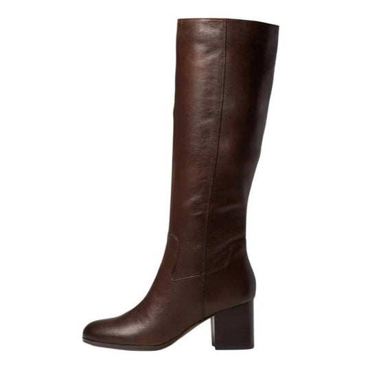 FRANCO SARTO / Anberlin / Brown / Genuine Leather / Knee-High / Boots / Size 5.5 / 22.5cm SHOES BY FLOR