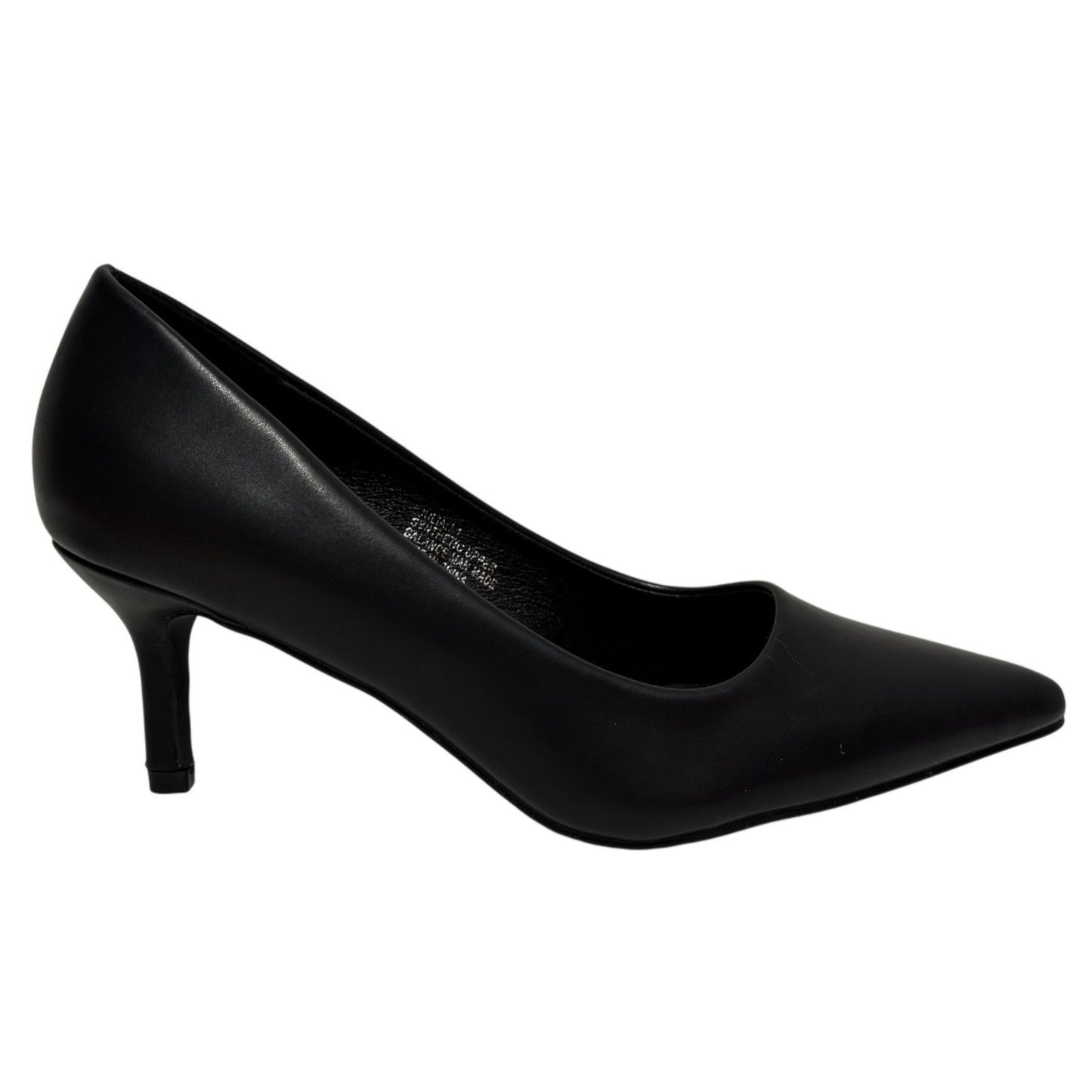 CHASE+CHLOE / Julian-1 / Black / Faux Leather / Pointed / Toe / Pumps With 2.5" Heels
